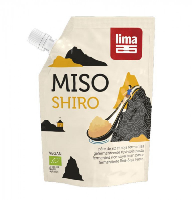 Pasta de Soia Shiro Miso Bio Lima 300gr