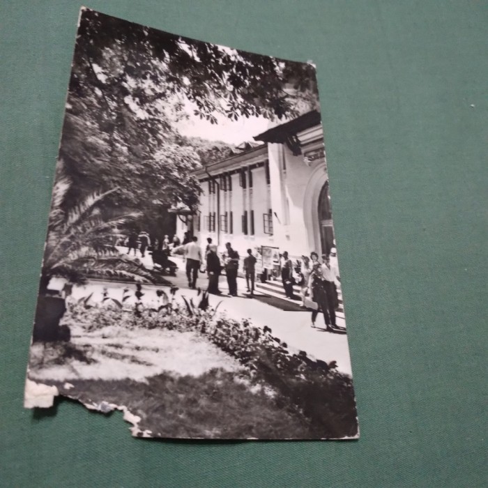 CARTE POSTALA CIRCULATA UZATA GOVORA-PAVILIONUL BAILOR