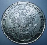 F.475 AUSTRIA FRANZ II 20 KREUZER 1806 A ARGINT