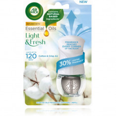 Air Wick Light & Fresh Cotton & Crisp Air odorizant electric cu rezervã 19 ml