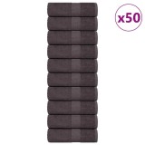 Prosoape pentru oaspeti 50 buc Antracit 360 g/m&sup2; 100% bumbac