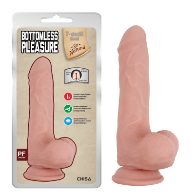 Bottomless Pleasure - Dildo realistic, flesh, 20 cm foto