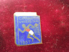 1957 Insigna Campionatele universitare RARA foto