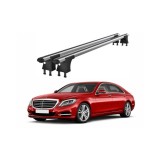 Set bare transversale aluminiu cu prindere in puncte fixe compatibile Mercedes Clasa S W222 2014-> negre sau argintii Cod: 120101 Kit 203