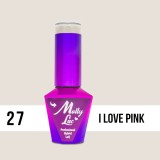 MOLLY LAC UV/LED Yes I Do - I Love Pink 27, 10ml