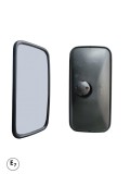 Cumpara ieftin Oglinda universal exterioara laterala 384 mm x 190 mm pentru camion, autobuz, utilaje de constructii si agricole, excavatoare, rulote si altele.