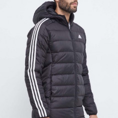 adidas geaca de puf barbati, culoarea negru, de iarna