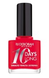 Deborah, 10 Days Long, Lac de unghii, EN870, Roșu coral, 11 ml