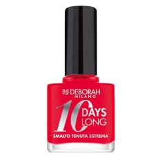 Deborah, 10 Days Long, Lac de unghii, EN870, Roșu coral, 11 ml
