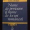Ioan Pătruț - Nume de persoane și nume de locuri rom&acirc;nești