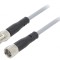 Cablu Conectare M8 Drept 5m 3 PIN 60VAC 3A
