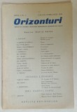 ORIZONTURI , REVISTA DE CULTURA A ASOCIATIEI PROFESORILOR SECUNDARI DIN GALATI ANUL I , NR. 1, 1938