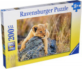 Puzzle 200 piese - Micul Leu, XXL | Ravensburger