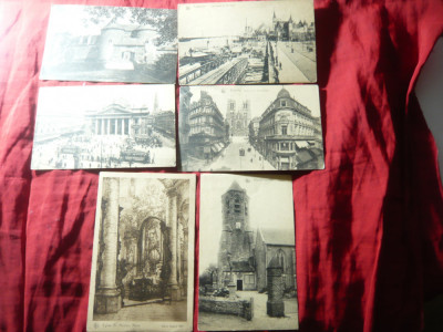 Lot 22 Ilustrate Belgia - Monumente , Arhitectura - circ. 1923-1929 la Bucuresti foto