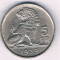 Moneda 5 francs 1939 - Belgia