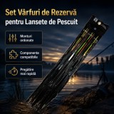 Set V&acirc;rfuri de Rezervă pentru Lansete de Pescuit