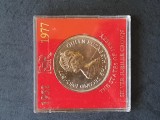 25 Pence &quot;Silver Jubilee Crown&quot; 1977, Jersey - A 2987, Europa