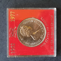 25 Pence "Silver Jubilee Crown" 1977, Jersey