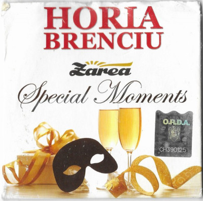 Mini CD Horia Brenciu, Horia Brenciu Orchestra &amp;lrm;&amp;ndash; Zarea Special Moments foto