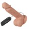 Vibrator Realistic Beautiful Catoblepas, Natural, 20.5 cm