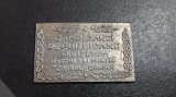 Placheta Campioana Republicana Crisul Oradea 1979 baschet feminin