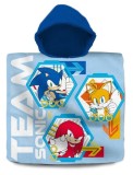 Prosop de plaja tip poncho 60 120 cm Sonic