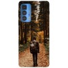 Husa compatibila cu Motorola Edge 20 model Forest walk, Silicon, TPU, Viceversa, Transparent, Carcasa