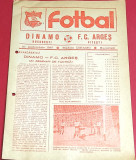 Program meci fotbal DINAMO Bucuresti - FC ARGES PITESTI (20.09.1987)