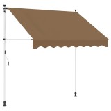 vidaXL Copertină retractabilă manuală Bej 250 cm 42037033