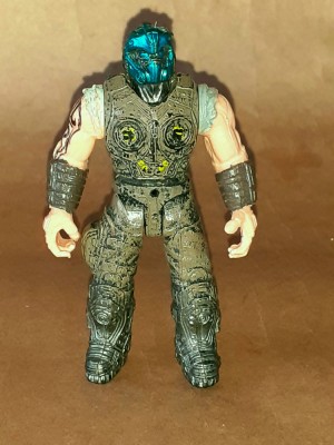 Figurina Gears of War articulat muschi casca 10 cm foto