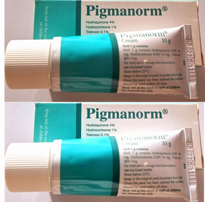 PIGMANORM 4%, 30 grame, riduri acnee vergeturi retinol melasma hidrochinona expigment