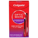 Creion Albire Dinți, Colgate, Optic White Overnight Whitening Gel Pen, Albire Treptată A Dinților, &Icirc;ndepărtare Pete Dentare, 2.5 ml
