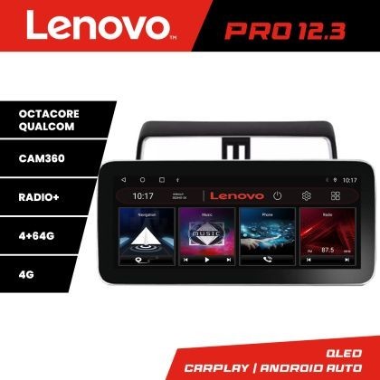Navigatie Toyota Prado J150 2018- K-1065 Lenovo PRO 4+64 12.3 inch qled android 4G DSP gps internet CarStore Technology