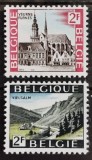 BC329,Belgia 1966 si 1969, 2 serii arhitectura (2 poze)