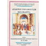 Analele Universitatii din Craiova. Seria Filosofie-Sociologie-Stiinte Politice Nr. 13/2004