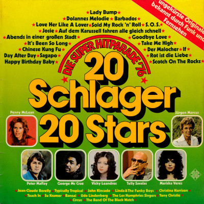 Disc de Vinil - Various &amp;ndash; Die Super Hitparade &amp;#039;76 20 Schlager 20 Stars Vinyl foto