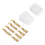 Cupla 4 Contacte Auto Tata Mama 6.3mm cu Protectie, 4 Seturi Papuci Crimpat Izolati 0.5-2.5mm&sup2;