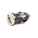 Adaptor priza bricheta USB, 12-24V, 1000 mA, negru, Oem