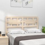 Tăblie de pat, 125,5x4x100 cm, lemn masiv de pin, vidaXL