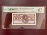 Romania Navrom Constanta 5 centi 1970 grad 67