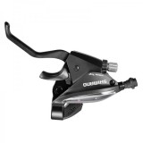 Maneta frana si schimbator fata 3 viteze, montaj stanga, Shimano STEF500-3R Cod:AWR2412