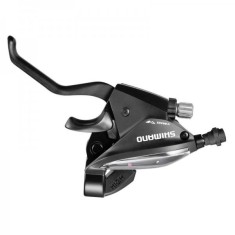 Maneta frana si schimbator fata 3 viteze, montaj stanga, Shimano STEF500-3R Cod:AWR2412