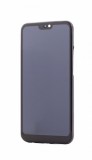 Display LCD Huawei P20 Lite Negru + Rama Inclusa, Inlocuire Ecran Profesional