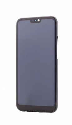 LCD Huawei P20 Lite, Negru + Rama foto