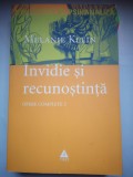 Invidie si recunostinta - Opere complete 2 - Melanie Klein