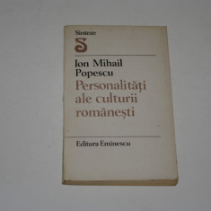Personalitati ale culturii romanesti - Ion Mihail Popescu