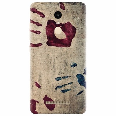 Husa silicon pentru Xiaomi Remdi Note 3, Handprints foto