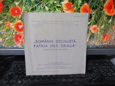 Expoziție Rom&amp;acirc;nia Socialistă Patria mea dragă 9-23 noiembrie 1975, București 199 foto