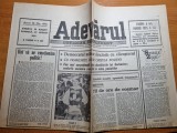 Ziarul adevarul 24 - 25 august 1991