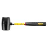 Ciocan de cauciuc 450 g Topex, cu maner metalic si prindere ergonomica
